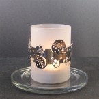 Stylys Glass Tealight Candle Holder - Ladybirds